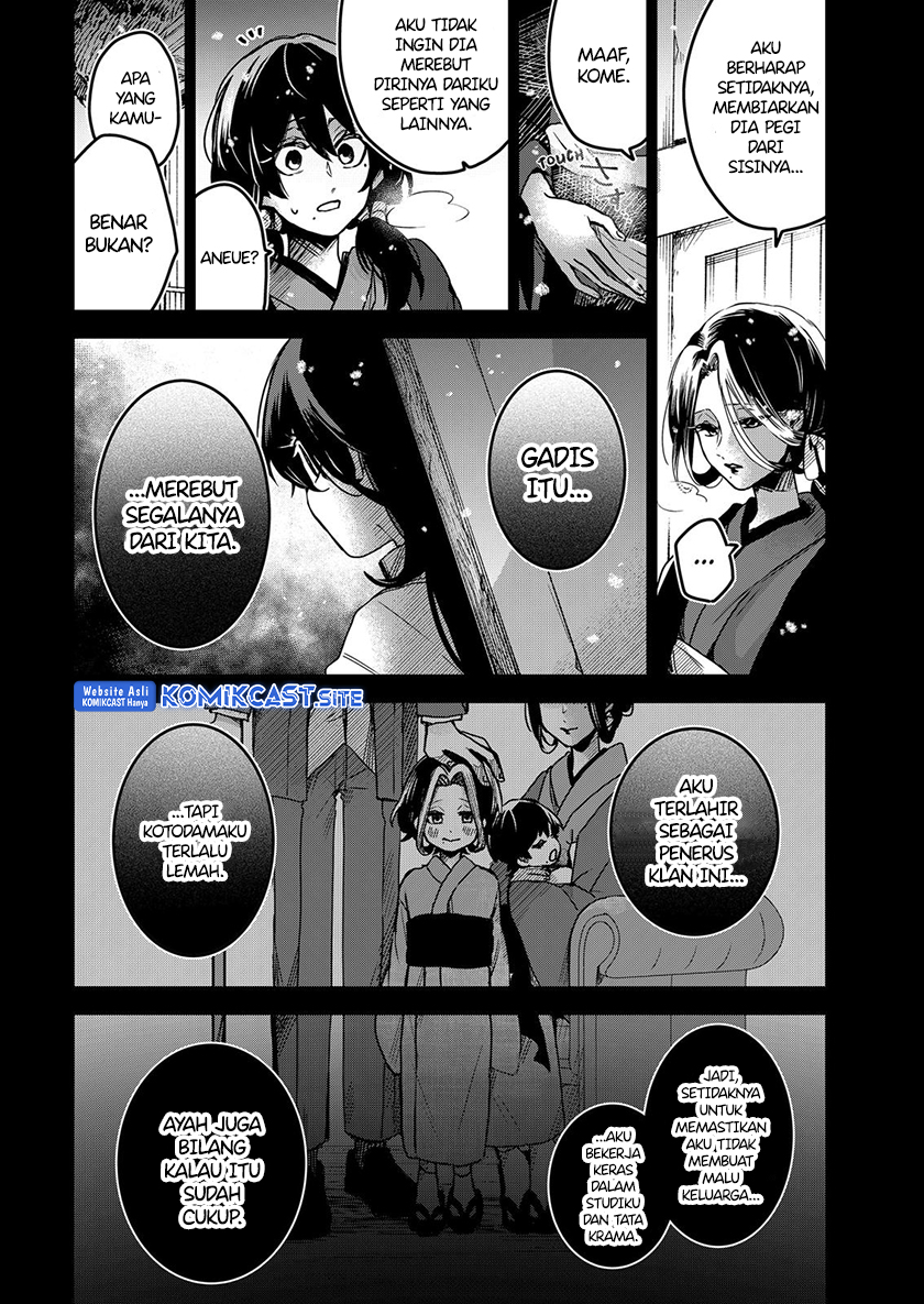 Kuchi ga Saketemo Kimi ni wa Chapter 61 Bahasa Indonesia